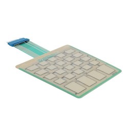 M07689B002 Teclado de membrana sin etiqueta compatible Gilbarco Encore 500S