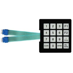 Teclado de administrador para programación de surtidores Gilbarco T17549-G1
