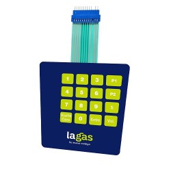 M07689B002: Teclado preset de membrana CON etiqueta, Encore 500S